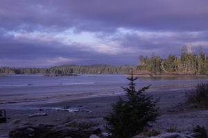 View of MacKenzie Beach from our hotel