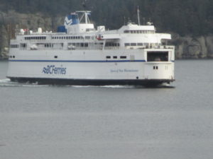 Queen of New Westminster--our ferry