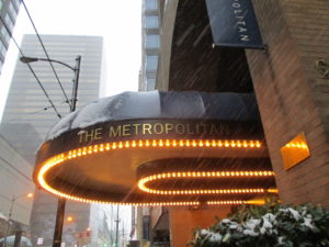 The Metropolitan Hotel entrance